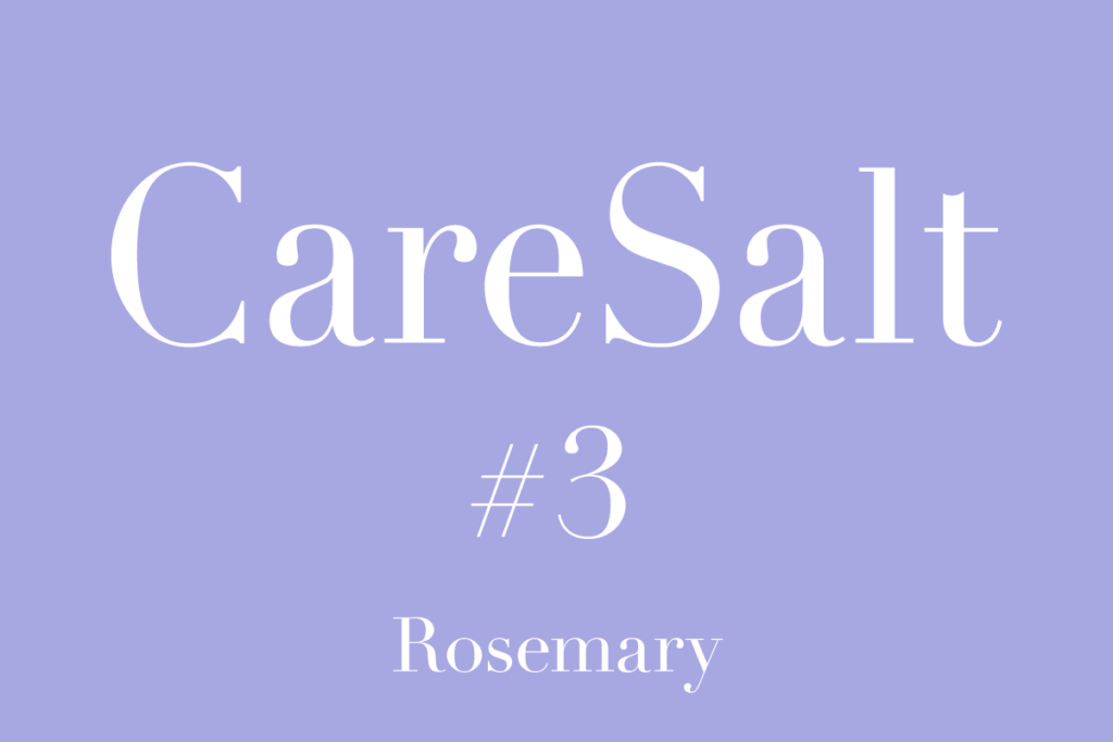 ケアソルト #3 Rosemary